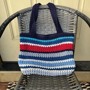 The Sak Multicolor Crochet Tote Bag